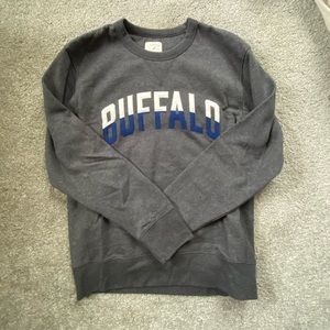 Buffalo crew neck sweatshirt